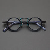Sanjurjo Vintage Acetate Splicing Glasses Frame Geometric Frames Southood